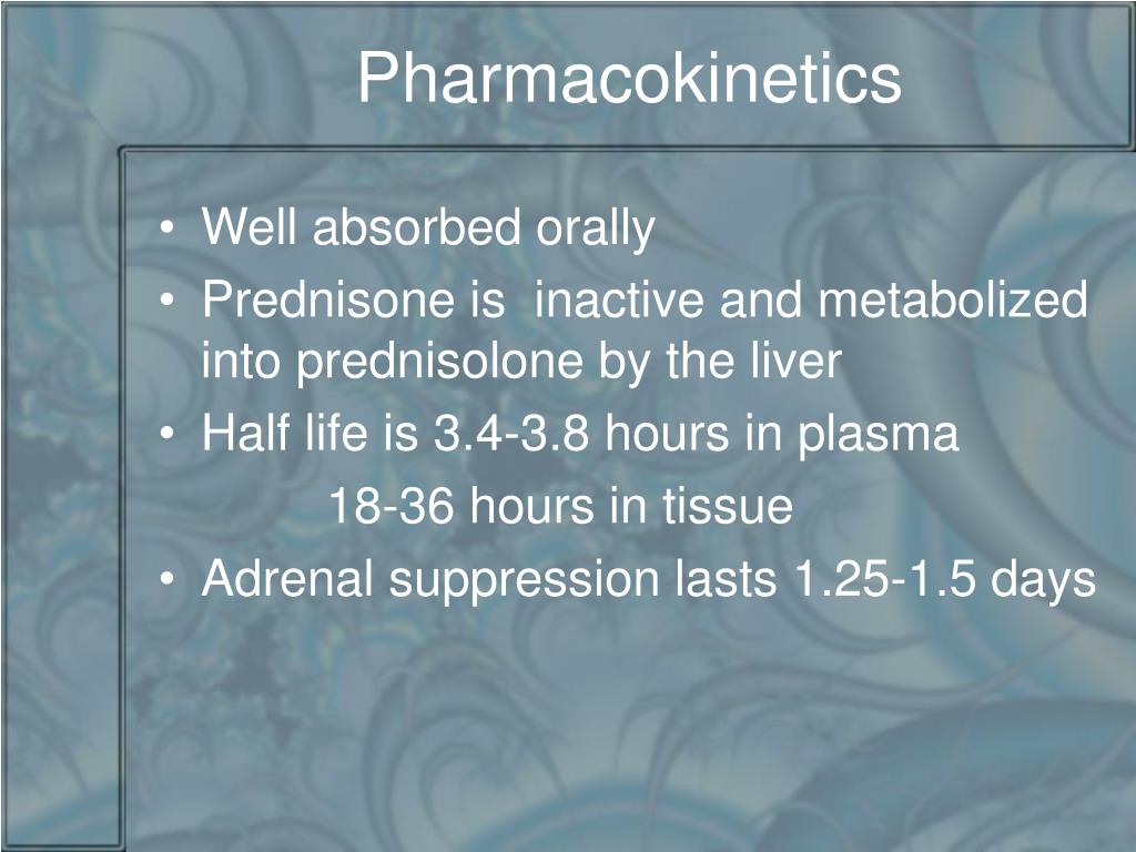 prednisone half life prednisone half life