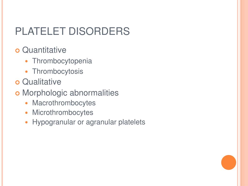 PPT - DISORDERS OF PRIMARY HEMOSTASIS PowerPoint Presentation, Free ...