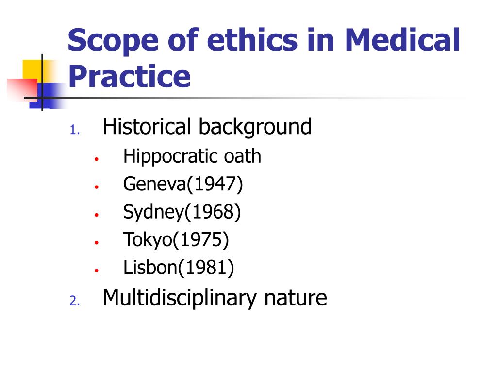 medical research ethics ppt