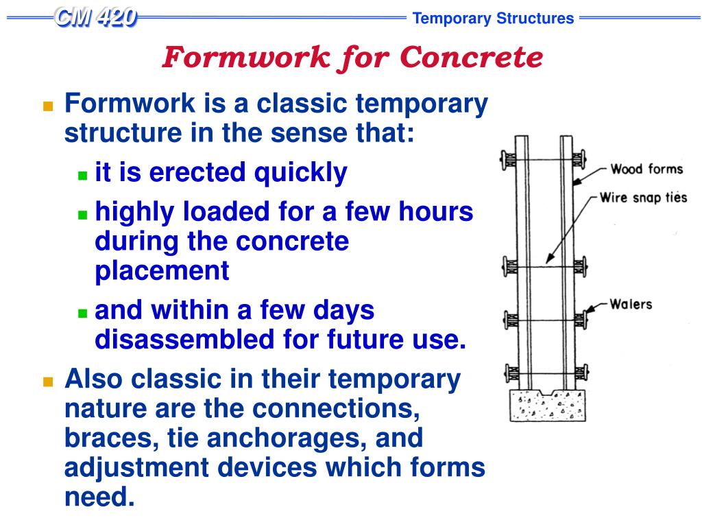 PPT - CM 420 Temporary Structures PowerPoint Presentation, free
