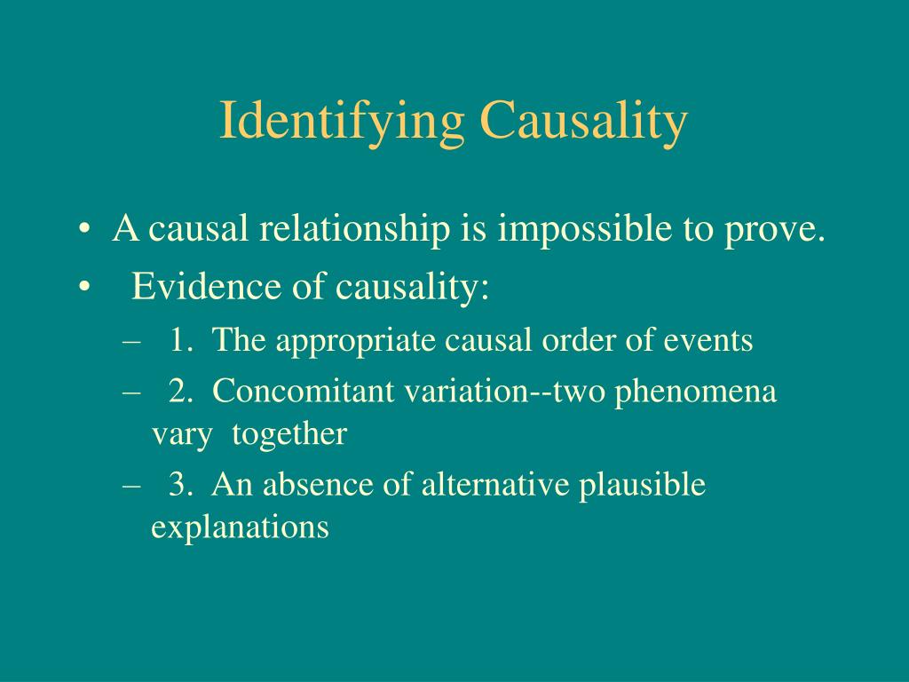 define causal research in business