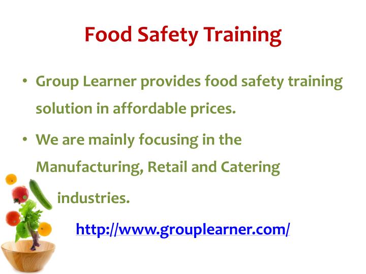 PPT Food Safety Training Solution PowerPoint Presentation ID12730