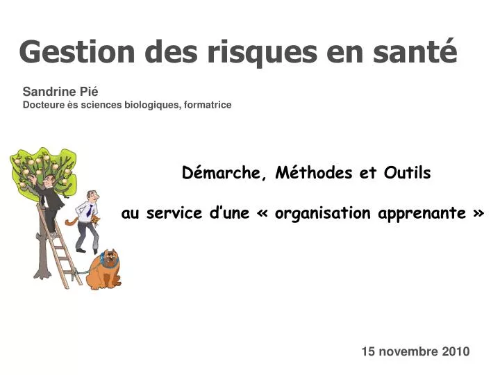 PPT - Gestion des risques en santé PowerPoint Presentation, free ...