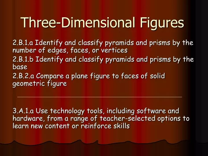 draw three dimensional figures