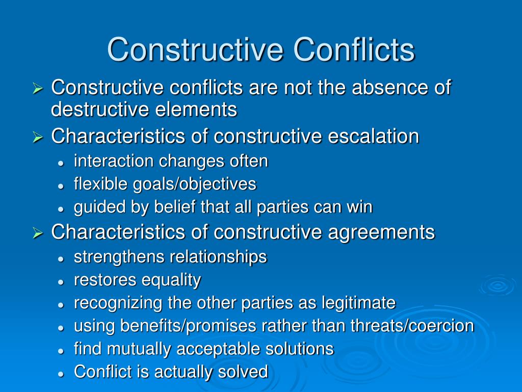 conflict definition essay