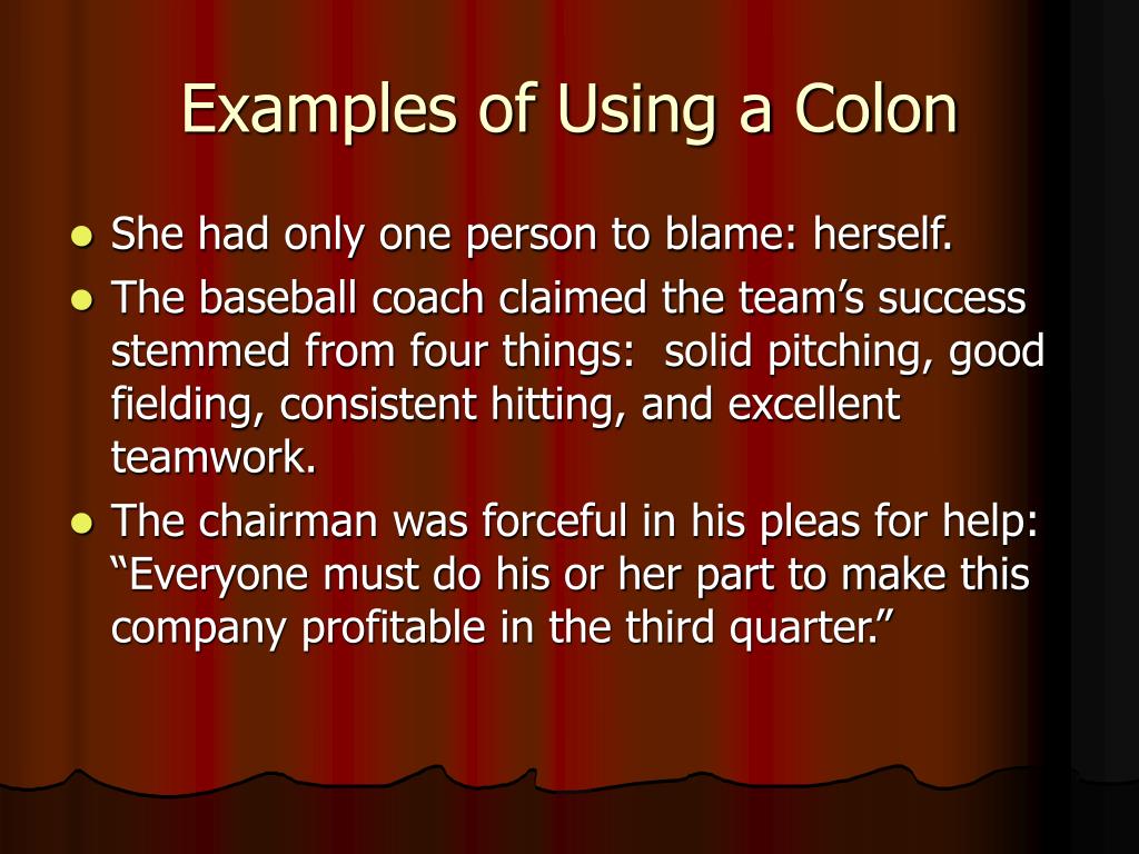 PPT - Colons and Semicolons PowerPoint Presentation, free download - ID