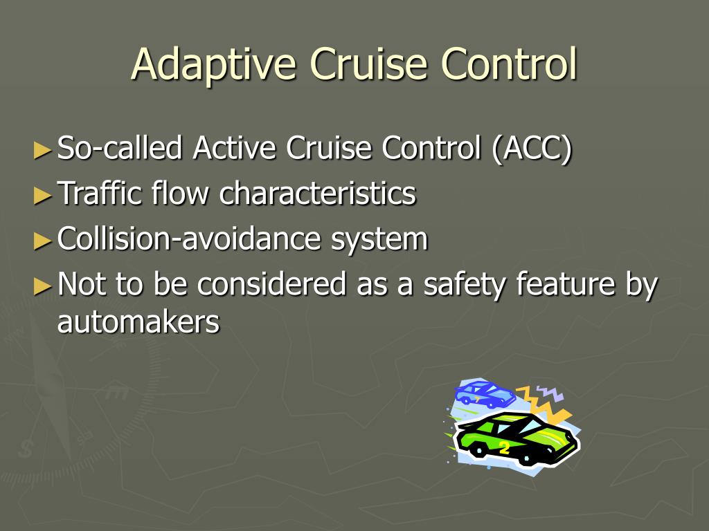 cruise control system ppt