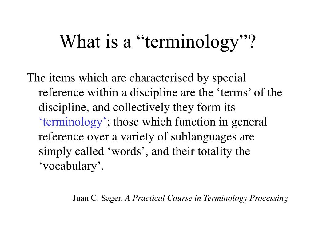 PPT - Terminology in the Medical Domain PowerPoint Presentation, free ...