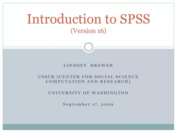 free download spss 16