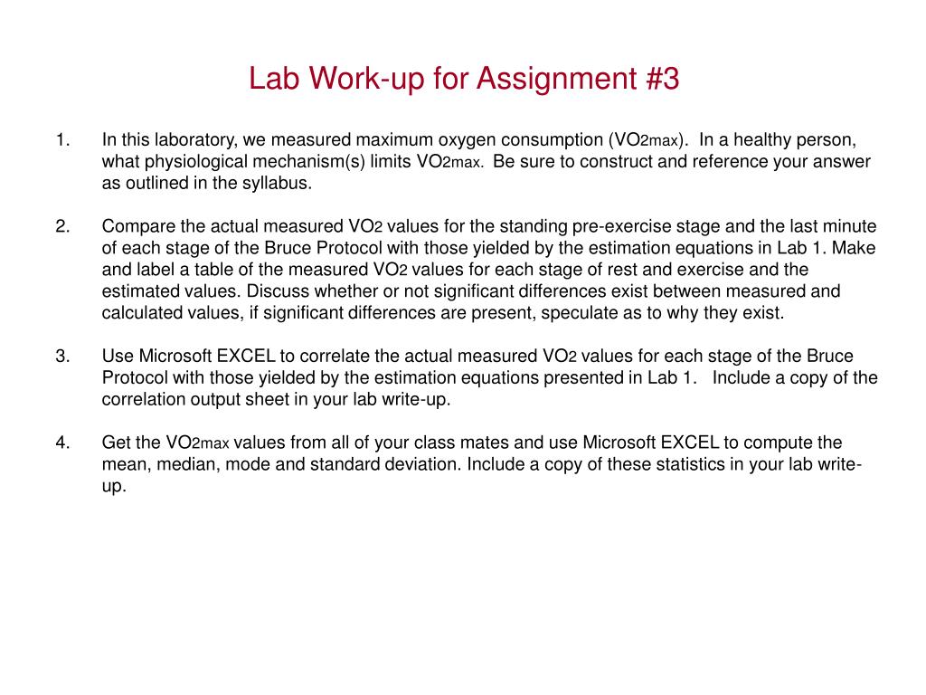 Ppt Exercise Measurement Of O 2 Uptake And V O 2 Max Powerpoint