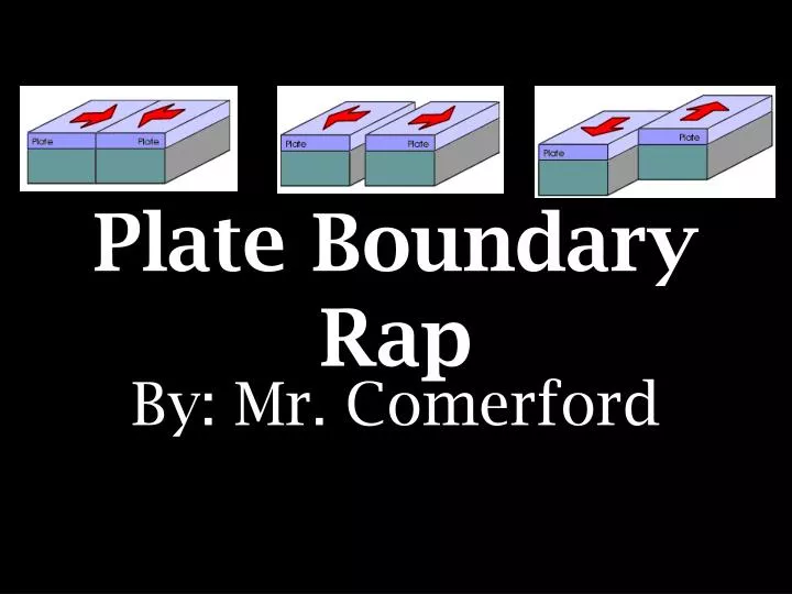 plate boundary rap n.
