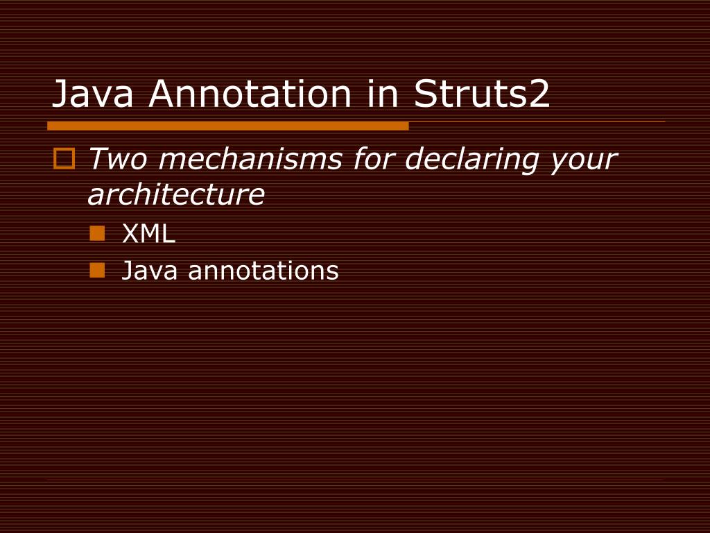 annotation means java