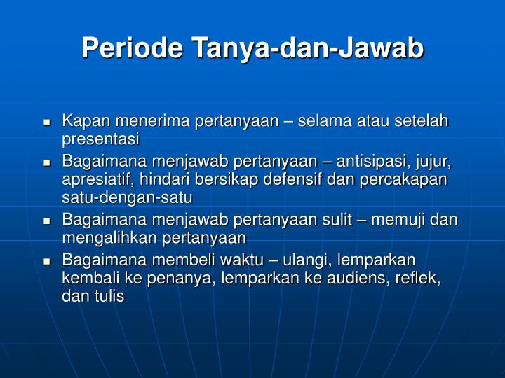 PPT - KOMUNIKASI BISNIS: PRESENTASI ORAL PowerPoint 