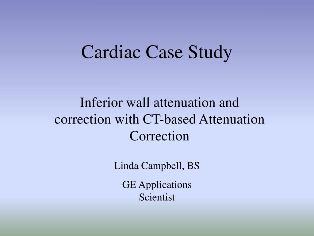 cardiac case study nursing