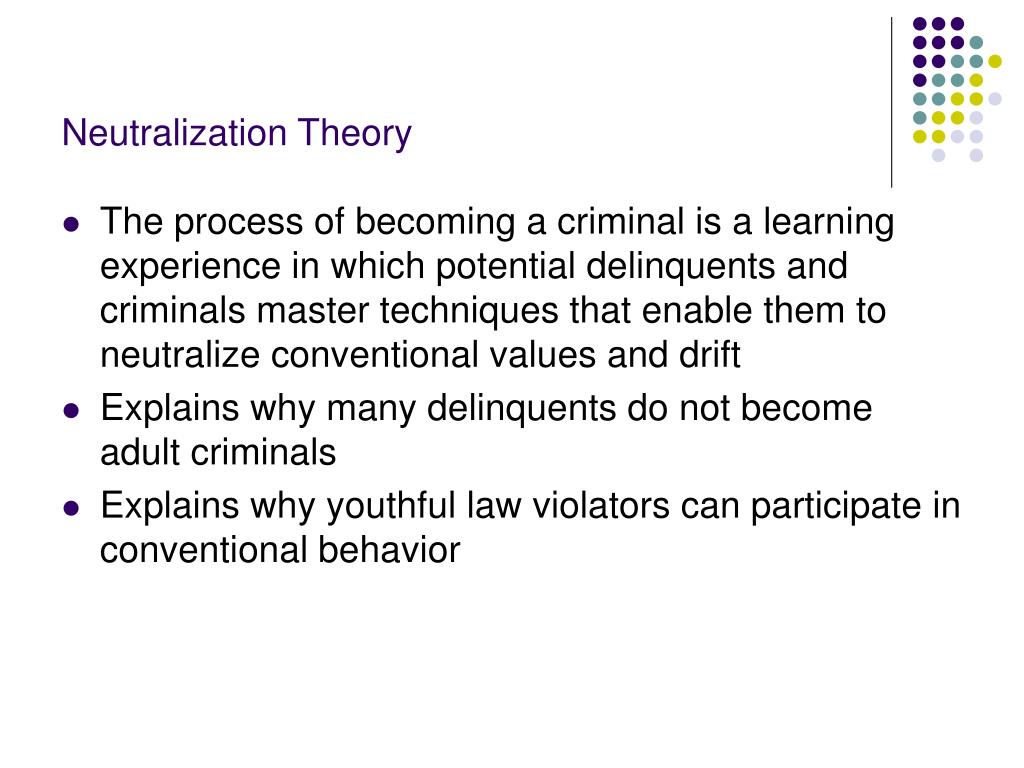 neutralization theory