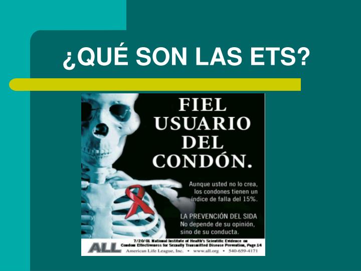 Ppt Enfermedades De Transmisión Sexual Ets Powerpoint Presentation Id1279736 2407