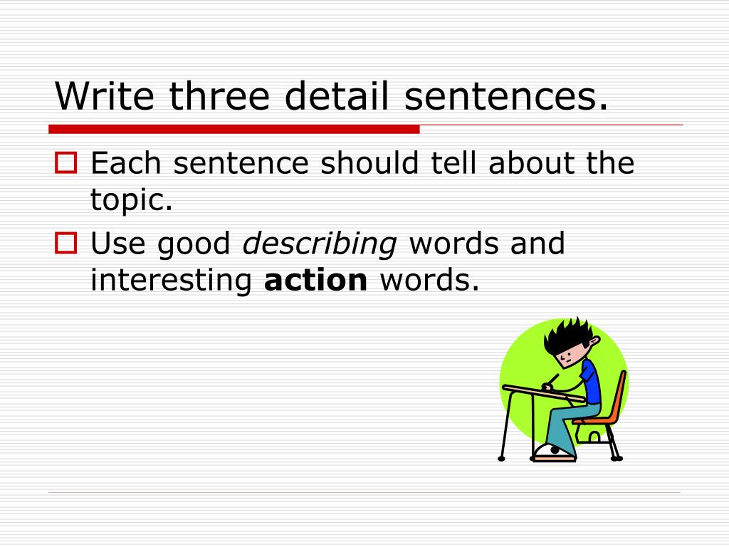 Detail And Topic Sentence General Worksheet