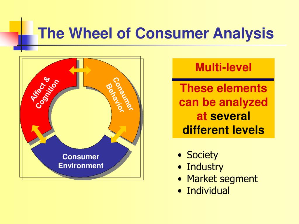 consumer analysis research definition