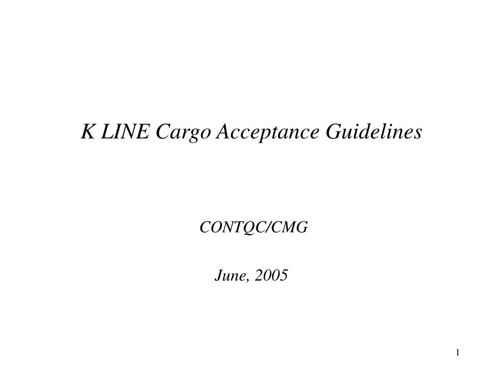cargo acceptance manual cargo acceptance manual