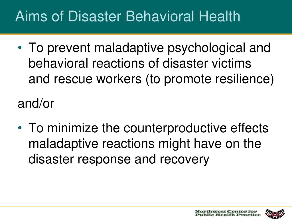 PPT - Disaster Behavioral Health PowerPoint Presentation, Free Download ...