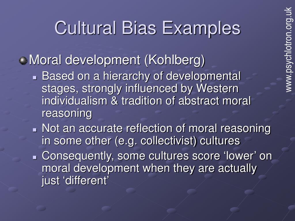 cultural test bias hypothesis