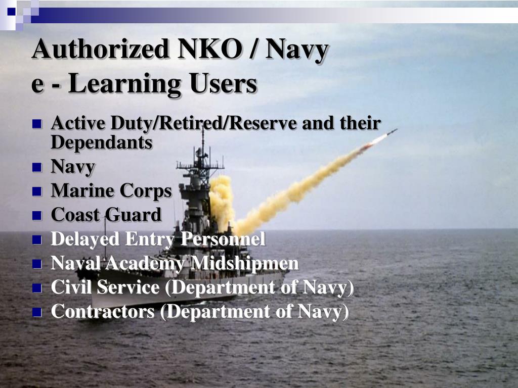 PPT Navy Knowledge Online (NKO) PowerPoint Presentation, free