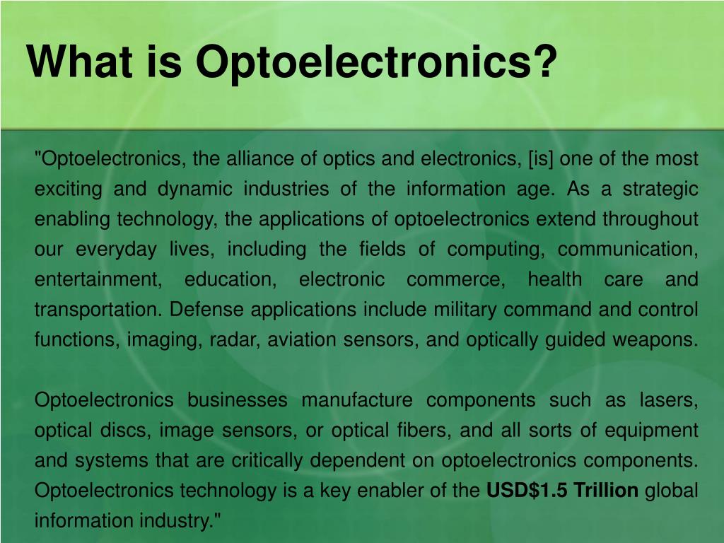 PPT EBB 424E Semiconductor Devices and Optoelectronics PowerPoint