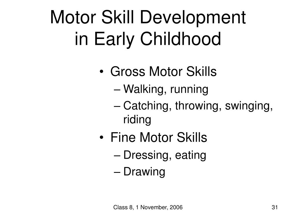 PPT 8. Physical Development in Early Childhood PowerPoint
