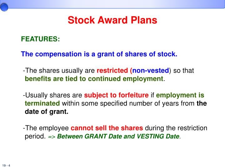 PPT Chapter 19 ShareBased Compensation ASC 718 (SFAS 123R