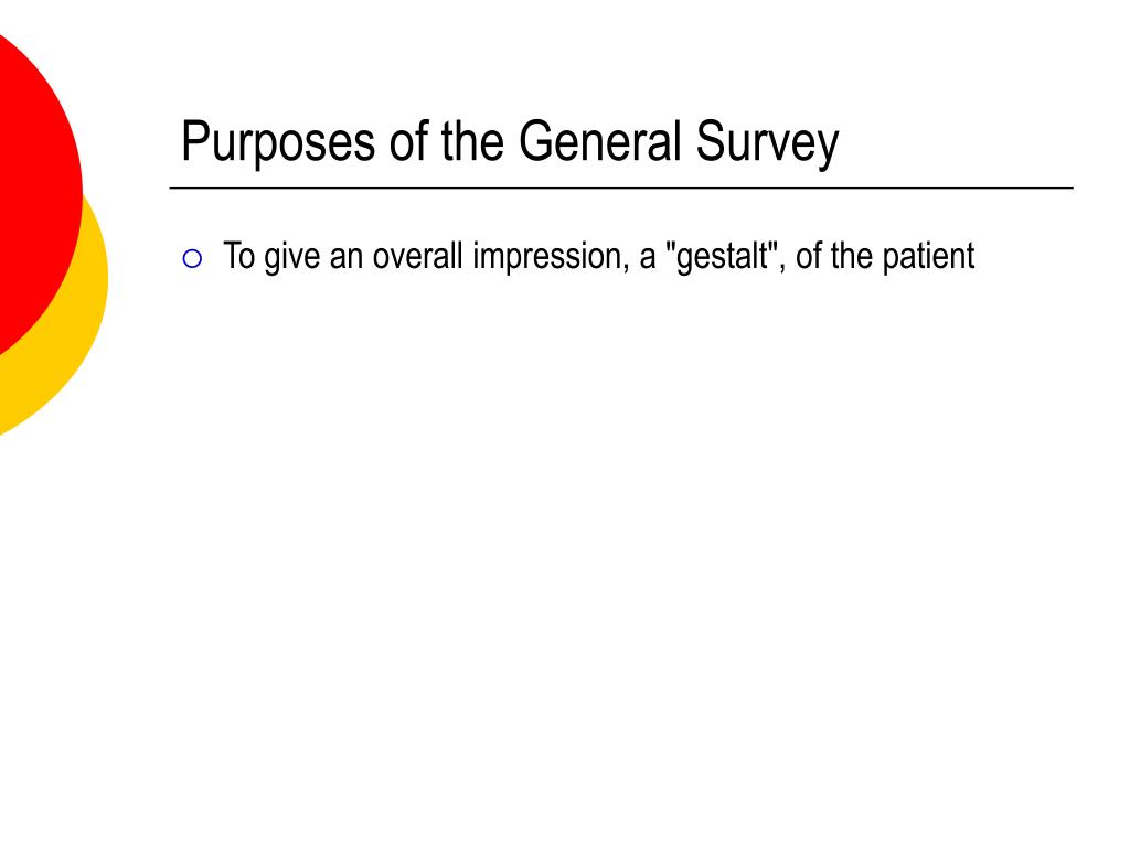 Ppt General Survey Powerpoint Presentation Id 1283767 - 