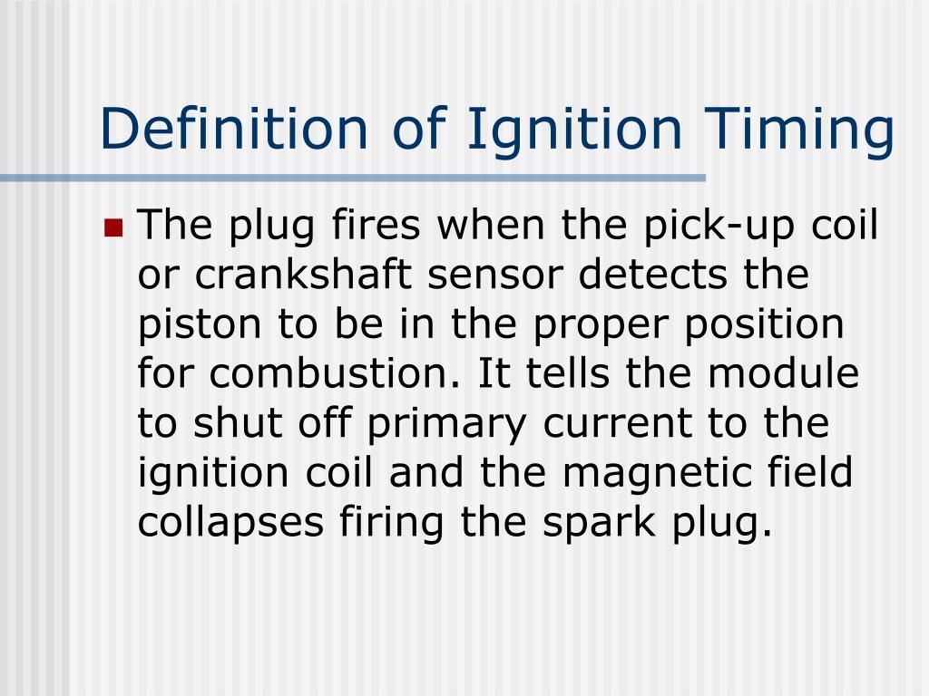 Define ignition deals