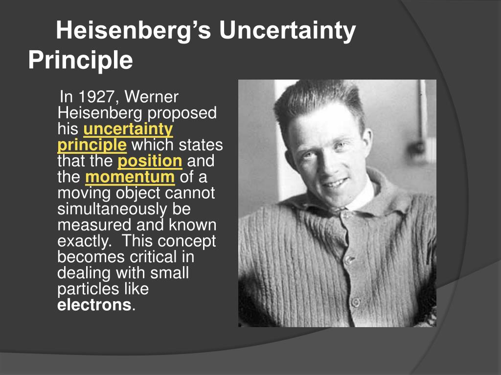 heisenberg principle misused