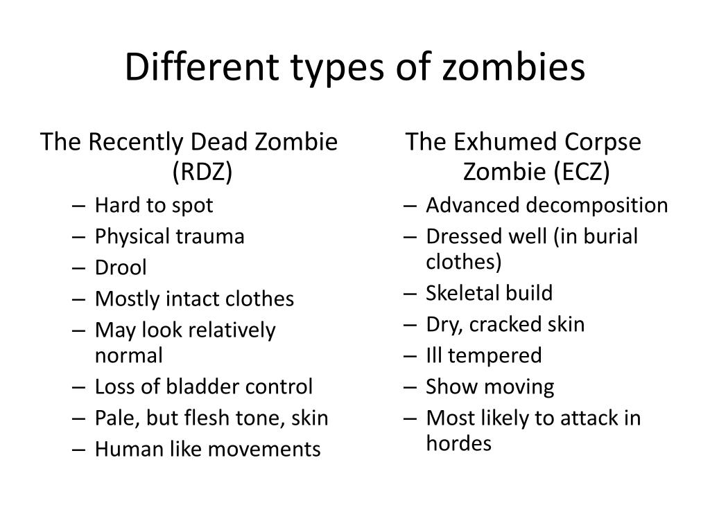 PPT ZOMBIES!!!! PowerPoint Presentation, free download ID1285151