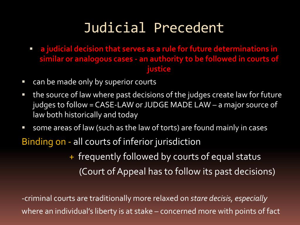 doctrine of judicial precedent uk essay