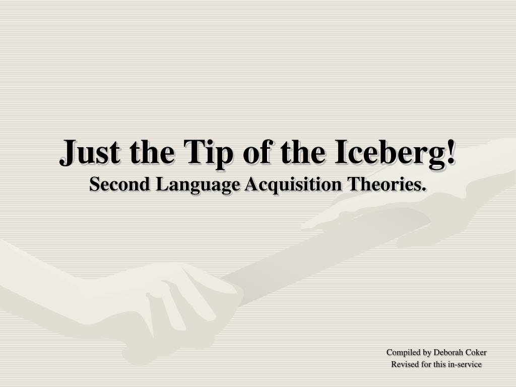 second language acquisition theories