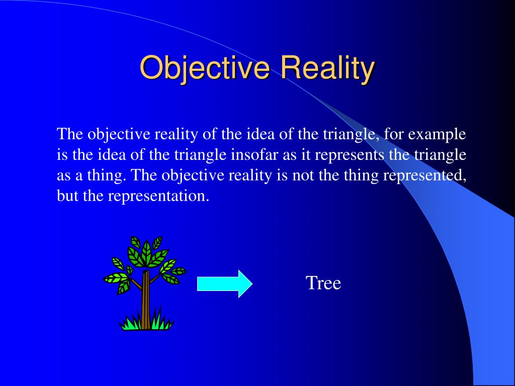 objective reality essay