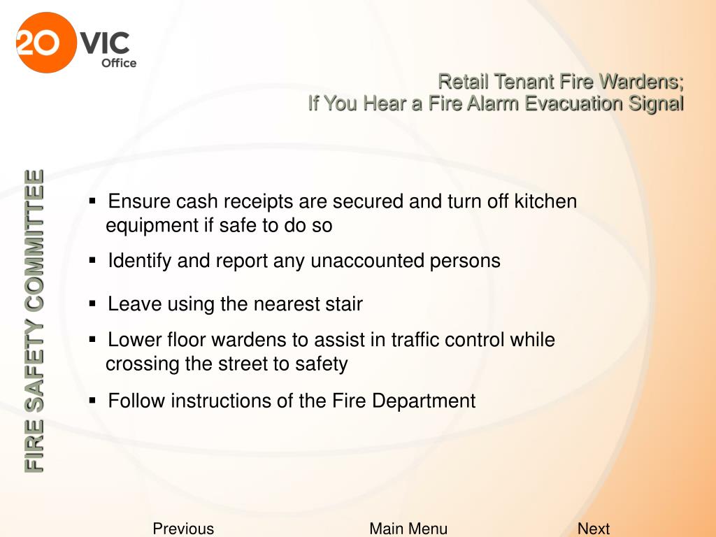 PPT TO THE FIRE and LIFE SAFETY TRAINING PowerPoint