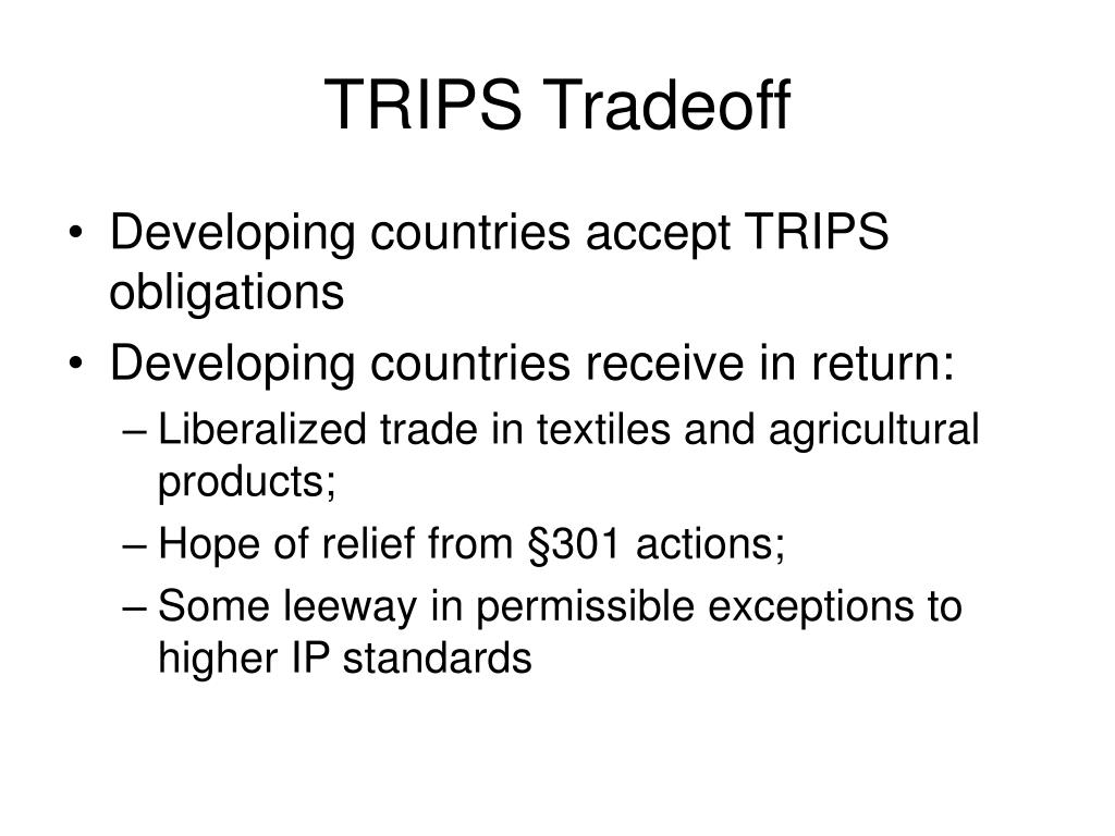 trips and trade