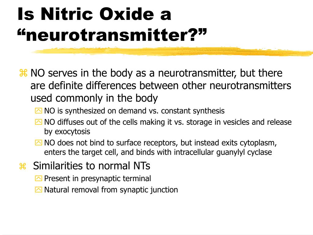 seminar presentation on nitric oxide