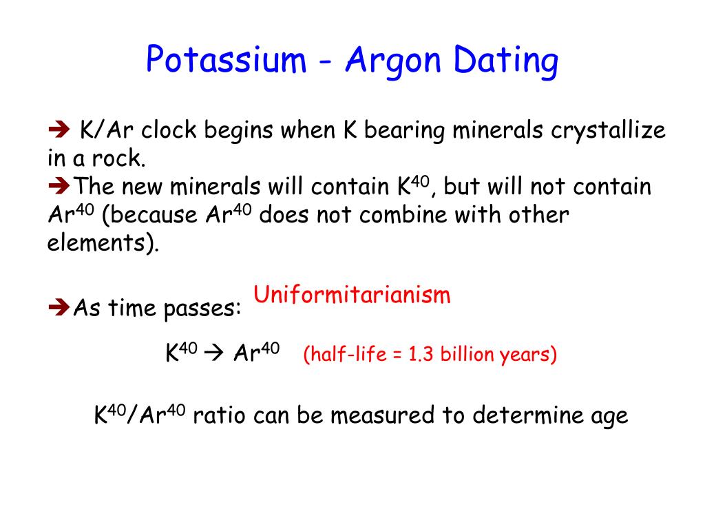 steve austin potassium argon dating