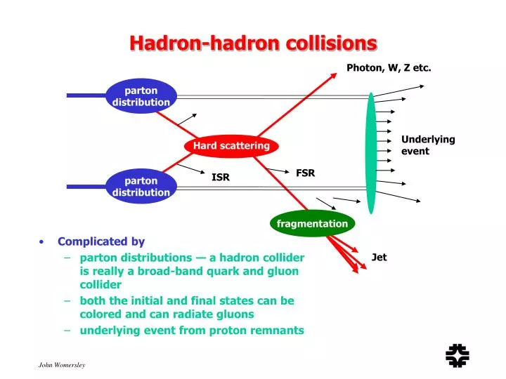 PPT - Hadron-hadron collisions PowerPoint Presentation, free download ...