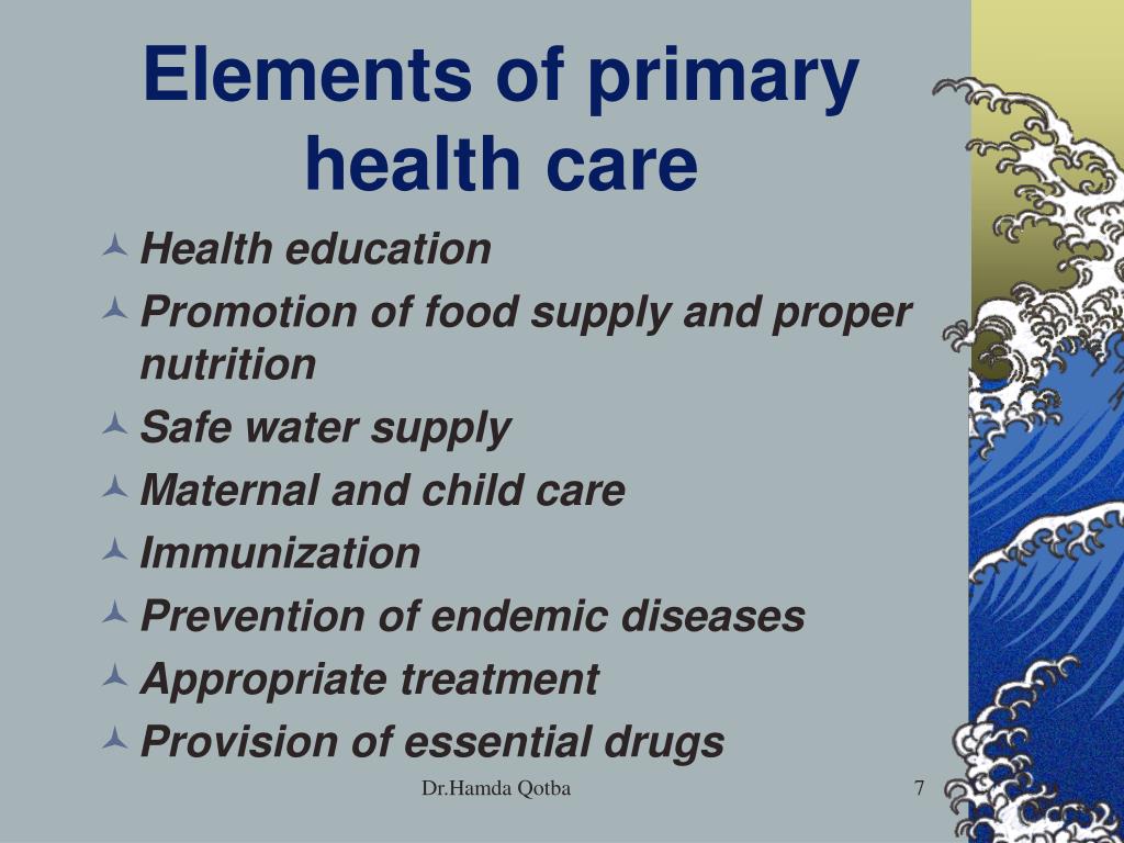 PPT - PRIMARY CARE IN THE HEALTH CARE SYSTEM PowerPoint Presentation