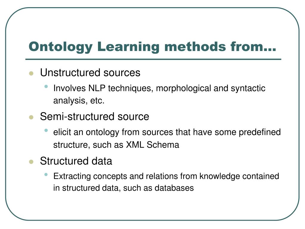 PPT Ontology Learning From Text PowerPoint Presentation Free 