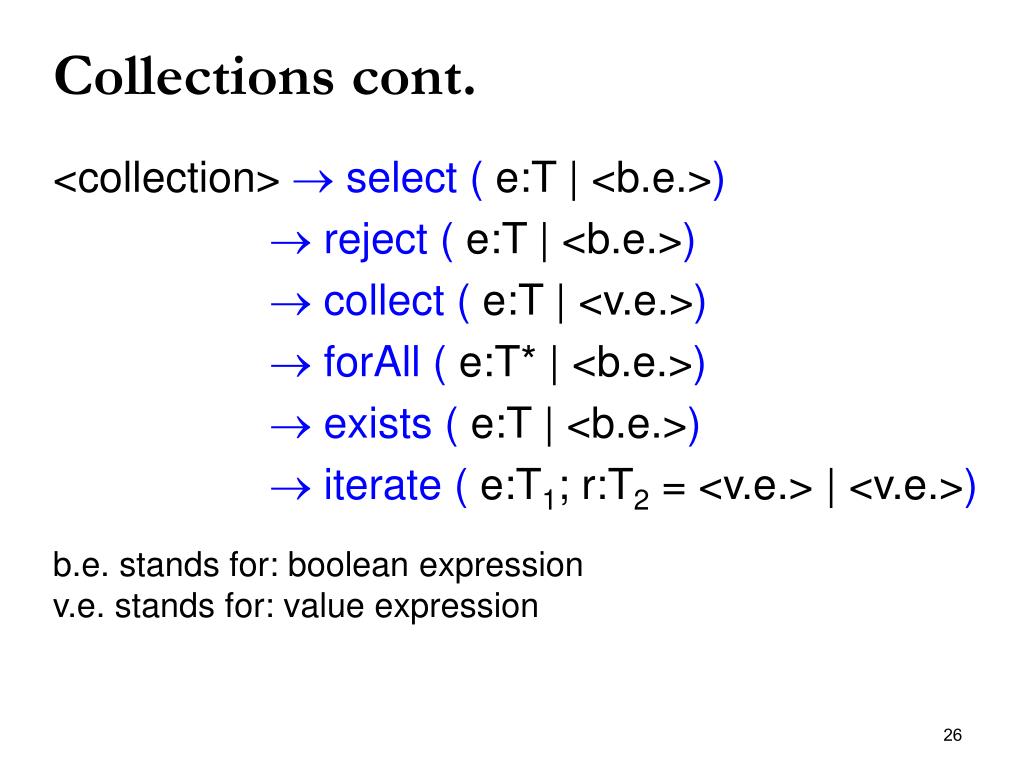 PPT - OCL - The Object Constraint Language in UML ...