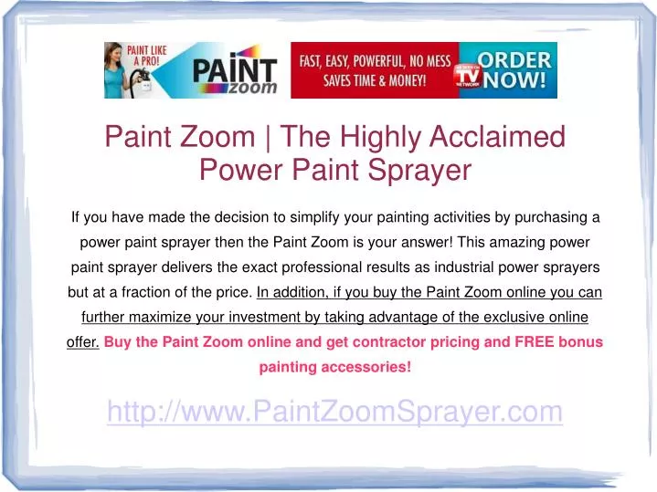 PPT paint zoom review explore the many paint zoom benefits