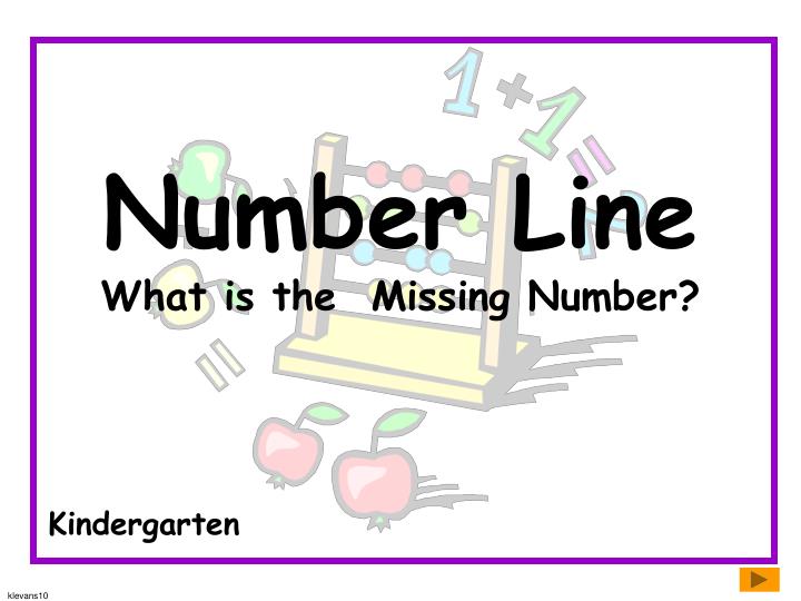 number line what is the missing number n.