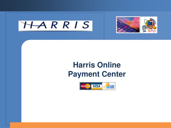 harris online payment center n.