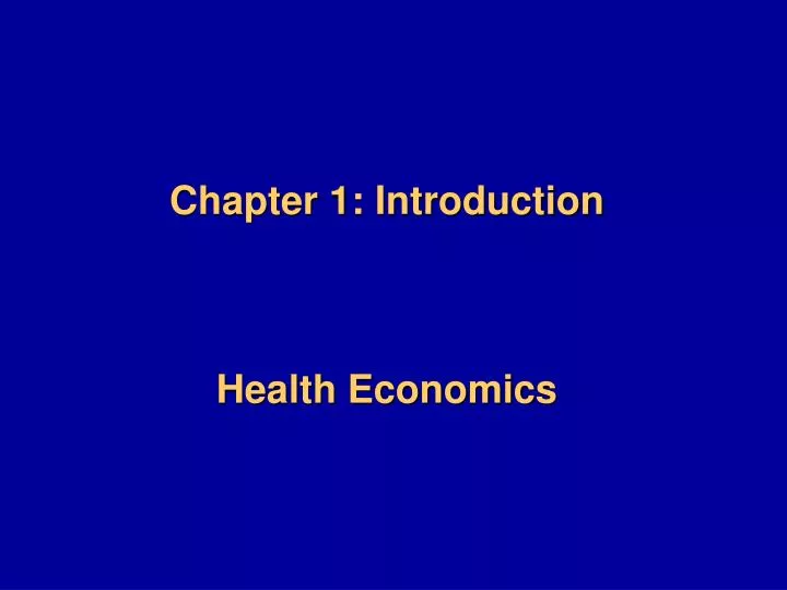 health economics topics for dissertation