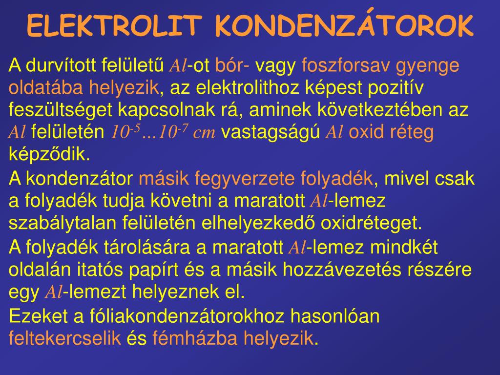 PPT - ELEKTRONIKAI ALKATRÉSZEK PowerPoint Presentation, free download -  ID:1304925