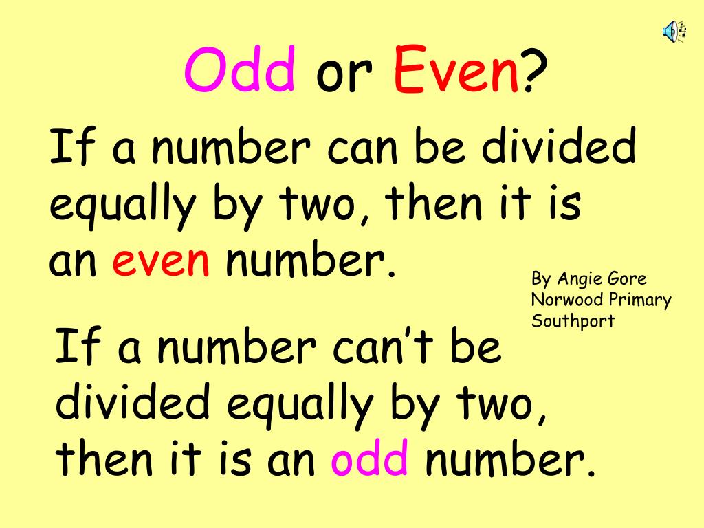 PPT - Odd or Even ? PowerPoint Presentation, free download - ID:1305048